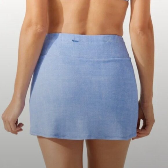NWT Tommy Bahama Island Cays Skort in Blue Size XS Swimwear Active - Picture 3 of 13